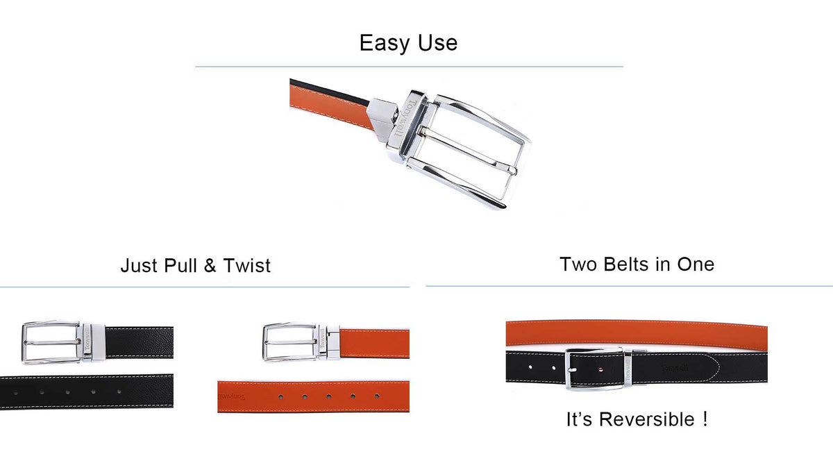 How to Reverse a Twist Reversible Belt 