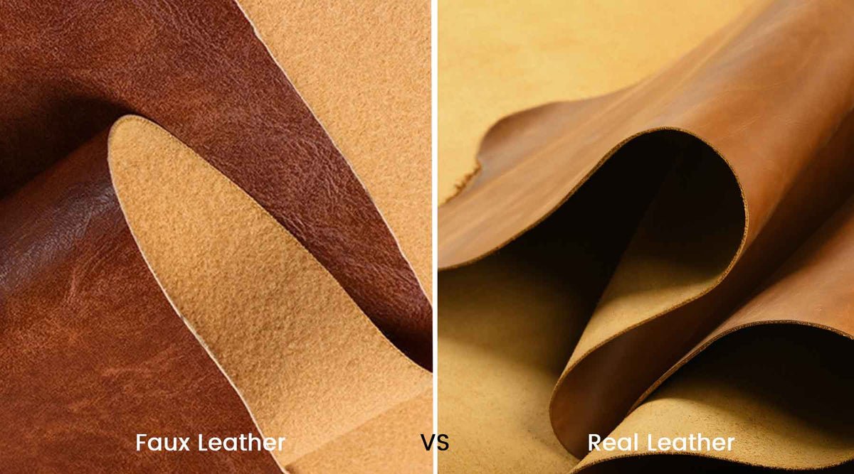 Faux Leather vs Real Leather? 10 Tests to Find Out! Tonywell