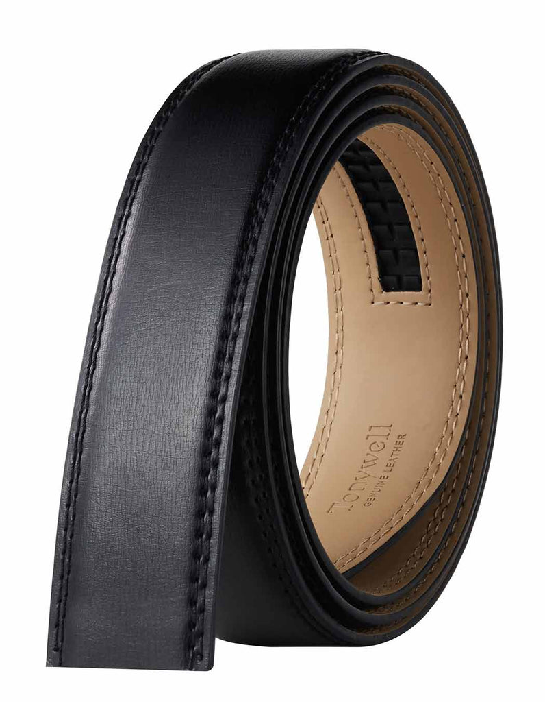 1 3/8"(35mm) Ratchet Belt Strap Only - Black