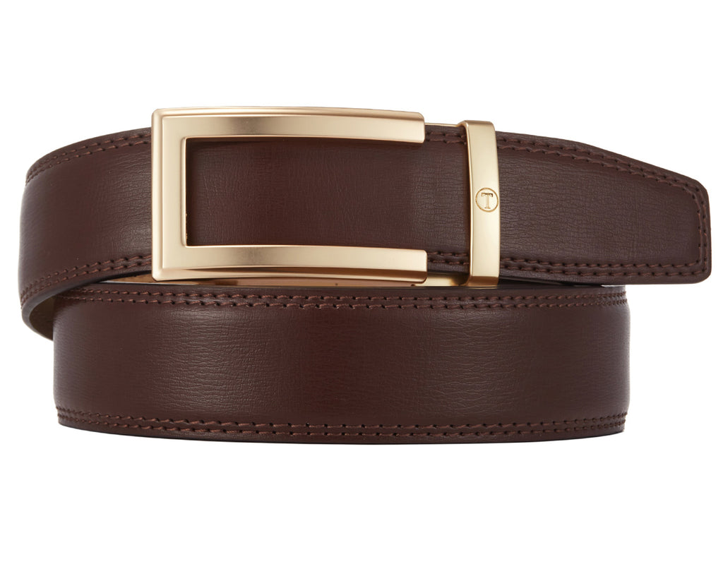 gold buckle belt men