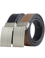 Load image into Gallery viewer, Tonywell Reversible Belts for Men Leather Dress Belt 1 3/8" Width Onesize for Exact Fit