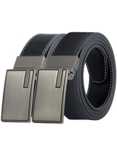 Load image into Gallery viewer, Tonywell Reversible Belts for Men Leather Dress Belt 1 3/8" Width Onesize for Exact Fit