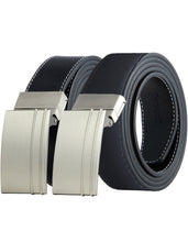 Load image into Gallery viewer, Tonywell Reversible Belts for Men Leather Dress Belt 1 3/8" Width Onesize for Exact Fit