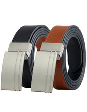 Load image into Gallery viewer, Tonywell Reversible Belts for Men Leather Dress Belt 1 3/8" Width Onesize for Exact Fit
