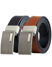 Load image into Gallery viewer, Tonywell Reversible Belts for Men Leather Dress Belt 1 3/8" Width Onesize for Exact Fit