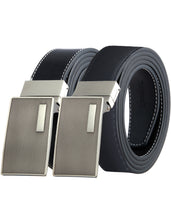 Load image into Gallery viewer, Tonywell Reversible Belts for Men Leather Dress Belt 1 3/8" Width Onesize for Exact Fit