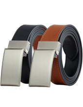 Load image into Gallery viewer, Tonywell Reversible Belts for Men Leather Dress Belt 1 3/8" Width Onesize for Exact Fit