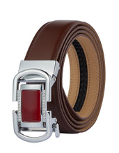 Load image into Gallery viewer, Tonywell Designer Belts for Men Gemstone Automatic Buckle