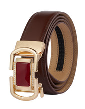Load image into Gallery viewer, Tonywell Designer Belts for Men Gemstone Automatic Buckle