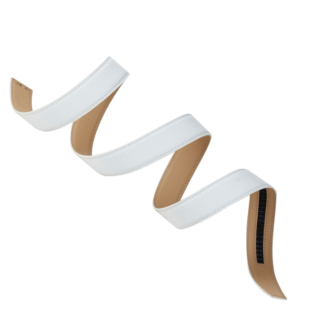 1 3/8"(35mm) Ratchet Belt Strap Only - White