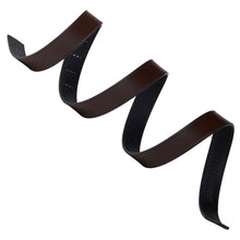 Load image into Gallery viewer, Tanned Leather Ratchet Belt Replacement Strap 1-1/8"(30mm) Brown