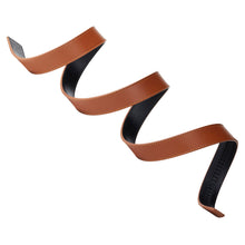 Load image into Gallery viewer, Tanned Leather Ratchet Belt Replacement Strap 1-1/8"(30mm) Tan
