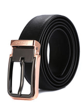 Load image into Gallery viewer, Tonywell Mens Leather Dress Blet 35mm Wide with Single Prong Buckle Adjustable Exact fit