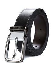 Load image into Gallery viewer, Tonywell Mens Leather Dress Blet 35mm Wide with Single Prong Buckle Adjustable Exact fit