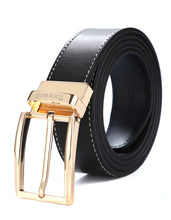 Load image into Gallery viewer, Tonywell Mens Reversible Belt 1 3/8 wide Removable Rotated Buckle