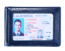 Load image into Gallery viewer, Tonywell Mens Front Pocket Wallet RFID Blocking Genuine Leather Bifold Money Clip