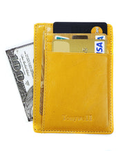 Load image into Gallery viewer, Tonywell Credit Card Holder RFID Blocking Security Minimalist Front Pocket Wallet