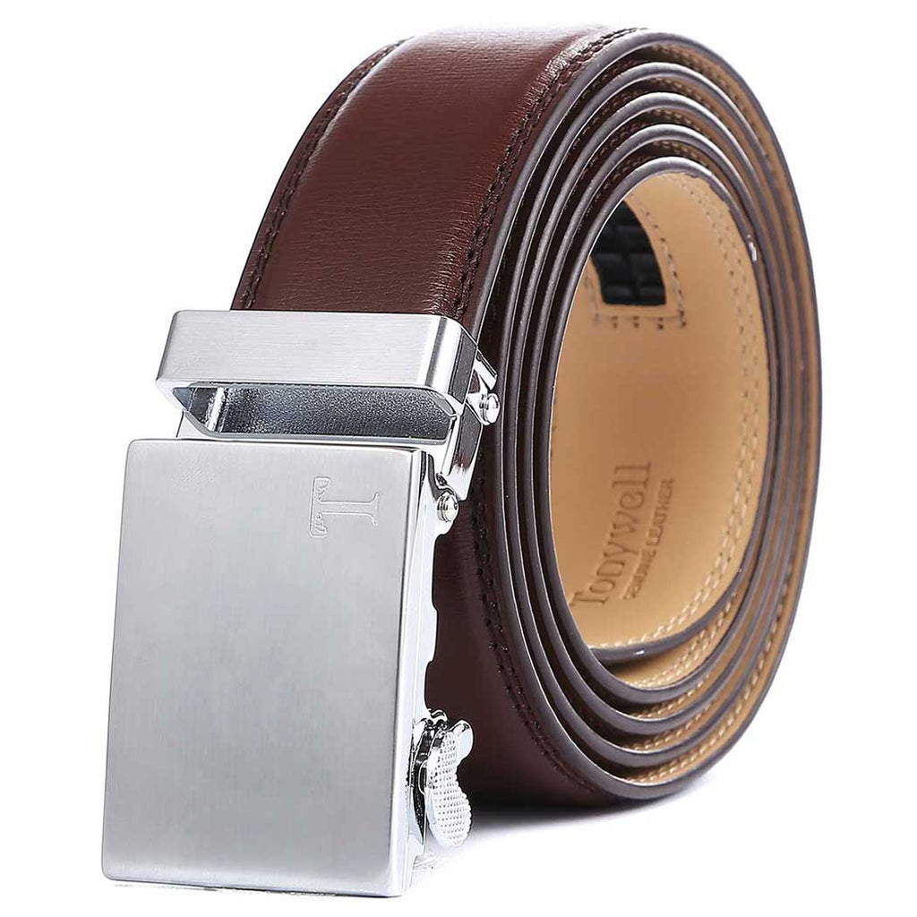 Dress Belts Men with Automatic Buckle 35mm Wide