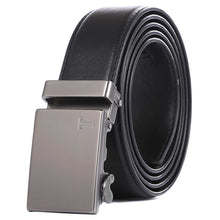 Load image into Gallery viewer, mens black belt gun buckle