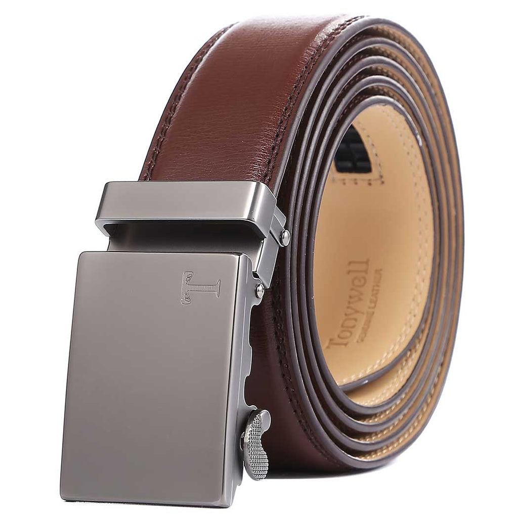 Dress Belts Men with Automatic Buckle 35mm Wide
