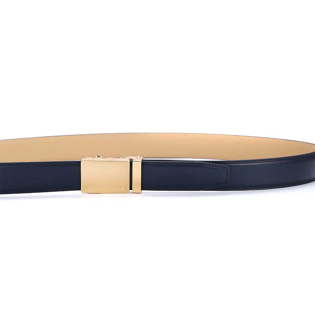 Leather Belt Micro Adjustable Fit 35mm