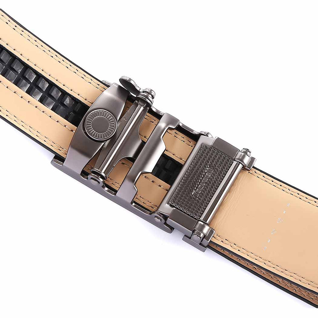 Leather Belt Micro Adjustable Fit 35mm