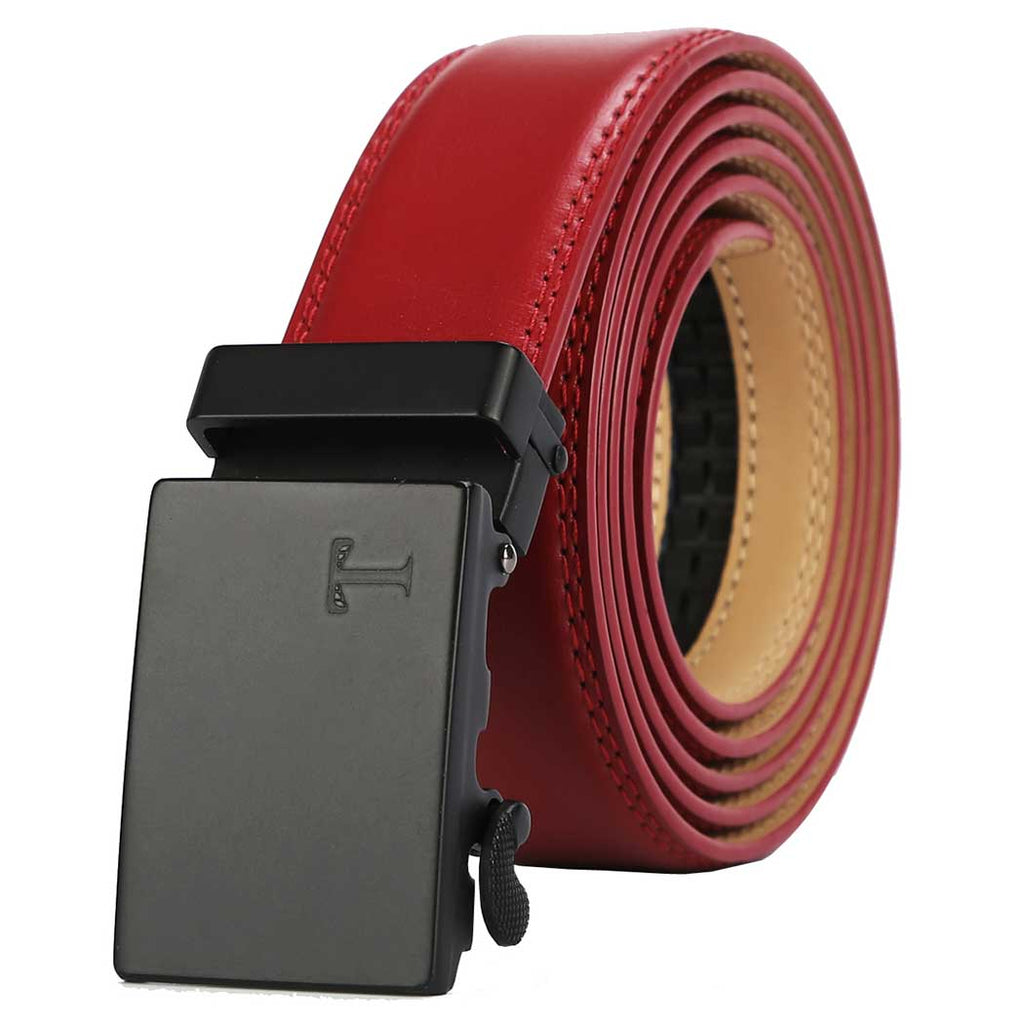 Leather Belt Classic Buckle 35mm