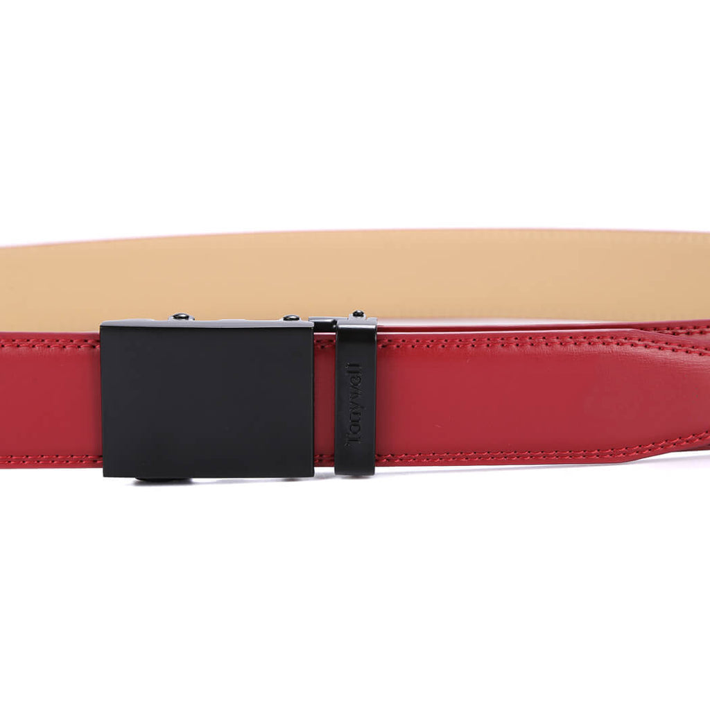 Leather Belt Classic Buckle 35mm