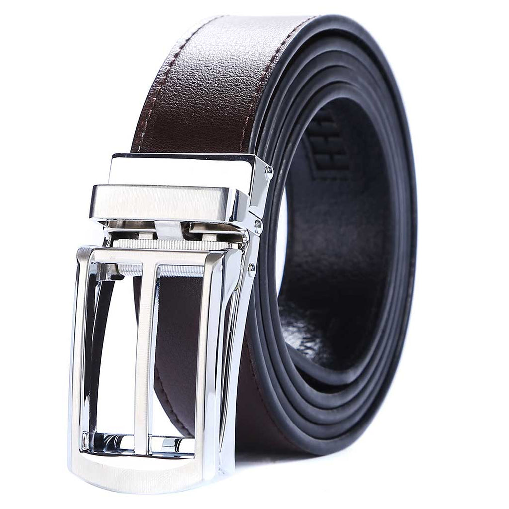 mens dark brown belt