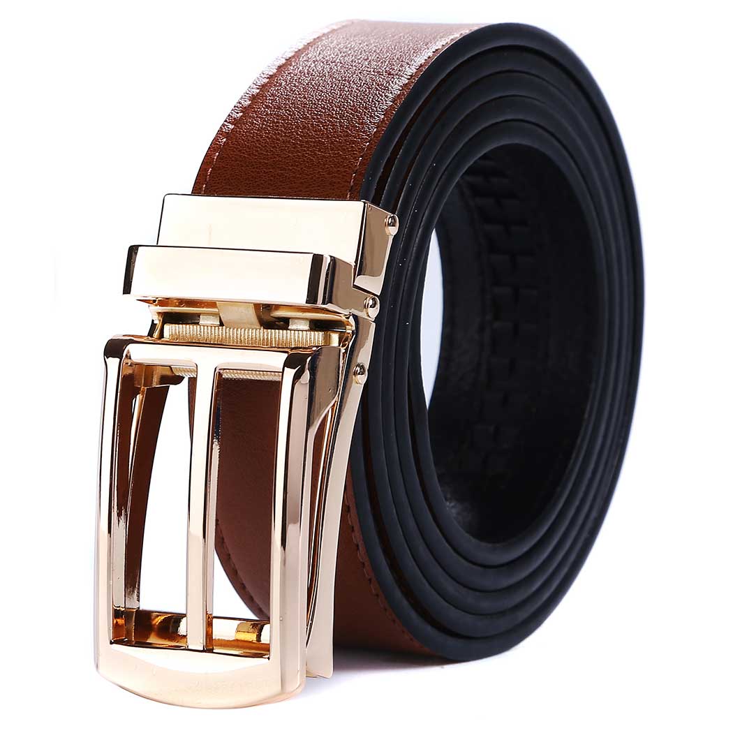Tanned Leather Holess Belt for Men 30mm Adjustable Belt | Tonywell