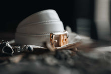Load image into Gallery viewer, white belt for men