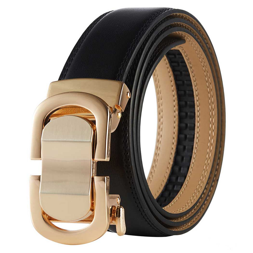 black designer belt mens