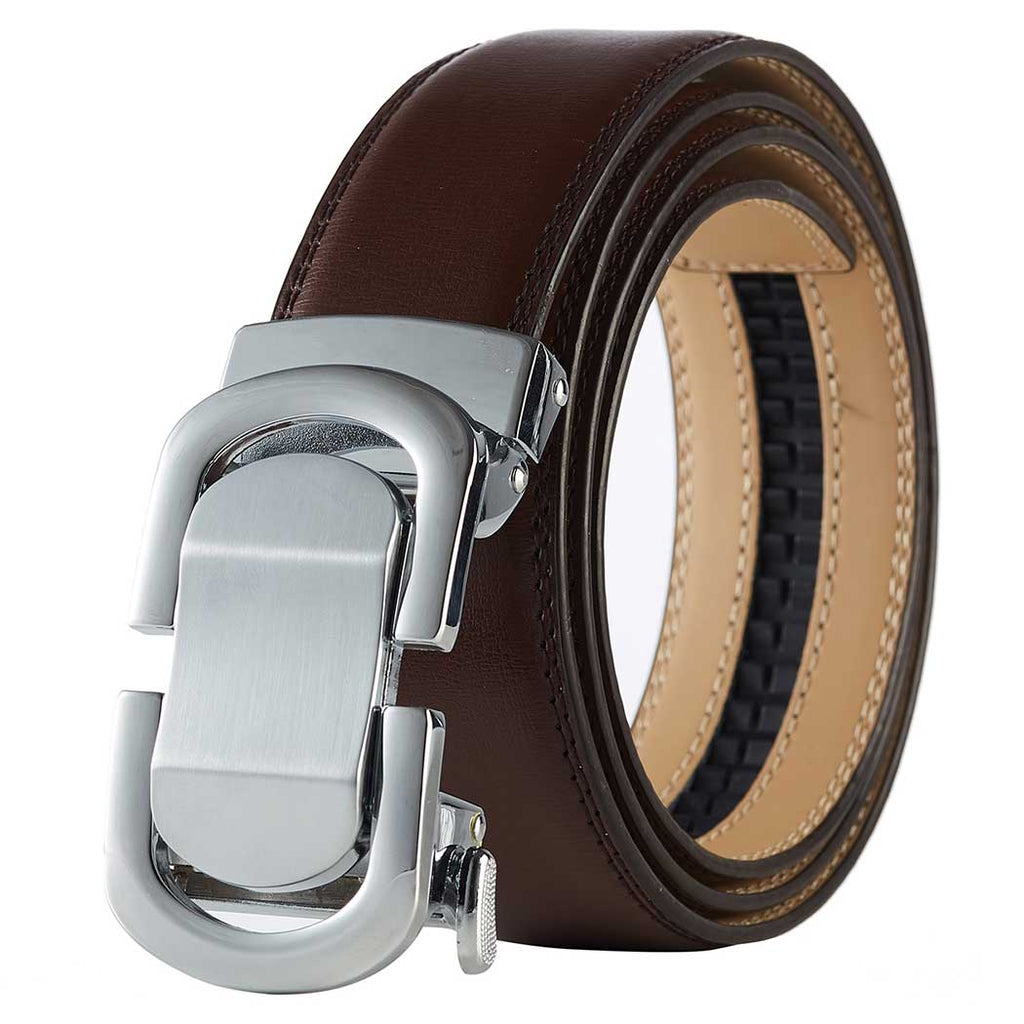 designer mens brown belt