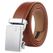 Load image into Gallery viewer, Dress Belts Men with Automatic Buckle 35mm Wide