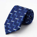 Classic Men's Silk Tie Woven Nicktie for Wedding Business Gift Box
