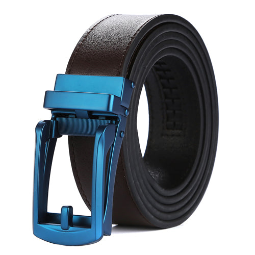 Tonywell_Click_Belt_Coffee_Belt_Blue_Buckle_for_Men