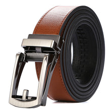 Load image into Gallery viewer, Tonywell_Click_Belt_Tan_Belt_Gun_Buckle_for_Men