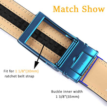 Load image into Gallery viewer, Belt Buckle 1 3/8" (35cm) Blue