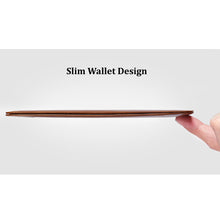 Load image into Gallery viewer, Wallets for Men Leather Bifold Wallet Light Brown