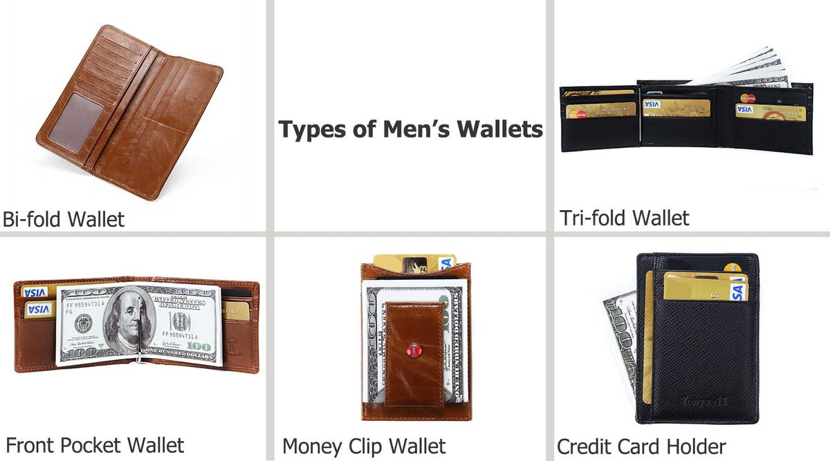 Exploring the Different Types of Men's Wallets! – Tonywell