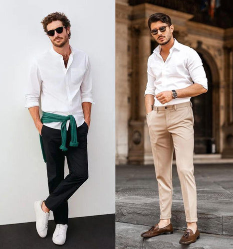 Men's Style | White Men Outfits for Summer – Tonywell
