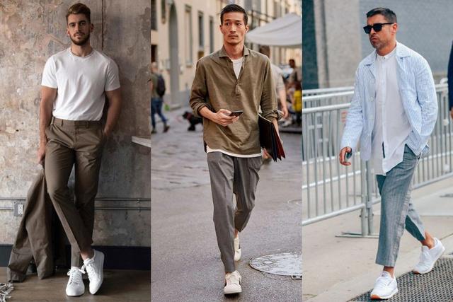 Which type of shoes match a white shirt and formal grey pants? - Quora