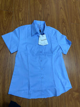 Load image into Gallery viewer, Tonywell Women‘s Short‑Sleeve Shirt -Blue