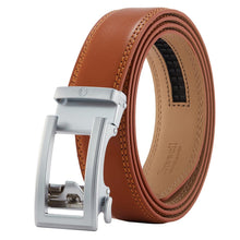 Load image into Gallery viewer, click belt for men durability genuine leather belt