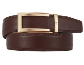 gold buckle belt men