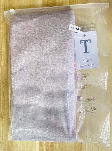 T Women's Wool Scarf Winter Wrap