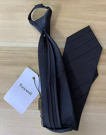 Tonywell Men’s Zipper Tie