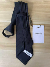Load image into Gallery viewer, Tonywell Men’s Zipper Tie