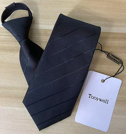 Tonywell Men’s Zipper Tie