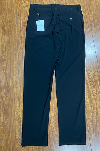 Tonywell Men’s Business Casual Trousers -  Black